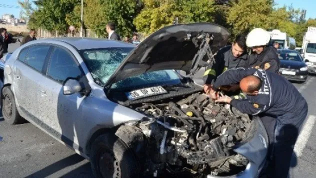 Trafik Kazası:3 Yaralı 