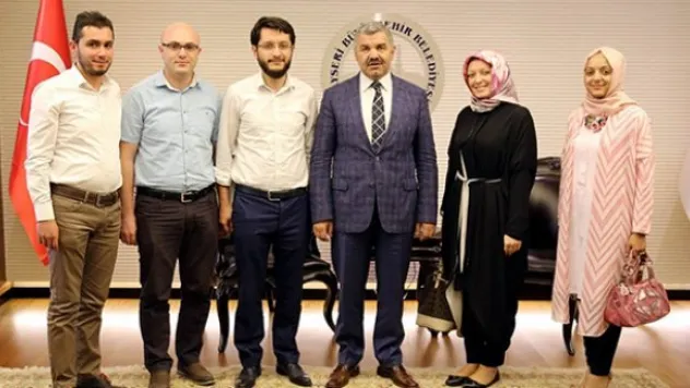 TÜRGEV'den Başkan Çelik'e ziyaret