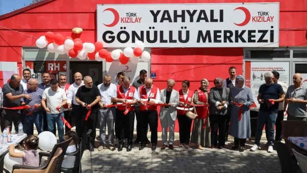 Türk Kızılay Yahyalı Gönüllü Merkezi Açıldı