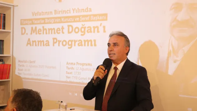 Türkiye Yazarlar Birliği'nden Mehmet Doğan'a Anma Programı