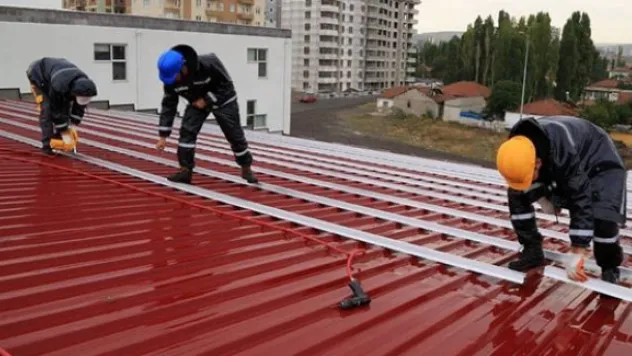 Türkiye'nin en büyük çatı üstü güneş paneli