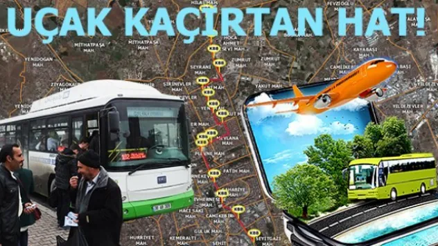 Uçak kaçırtan hat!