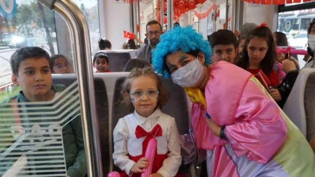 Ulaşım A.Ş.'den 23 Nisan'a özel çocuk treni