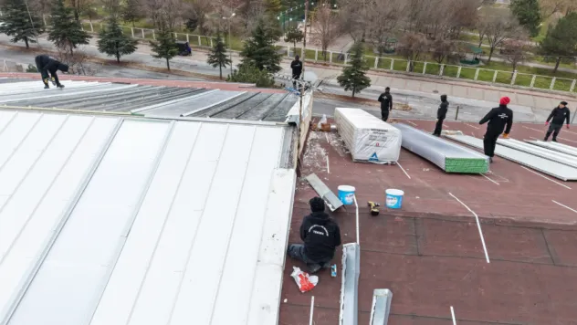 Ulu Çınarların sıcak yuvası yenileniyor