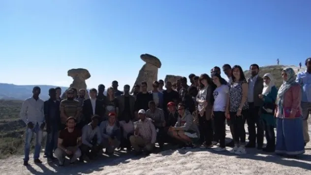  ULUSLUARARASI ÖĞRENCİLER AKADEMİSİ KAPADOKYA'YI GEZDİ