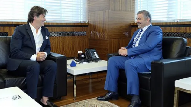 Ünlü oyuncu, Kayseri'ye hayran kaldı