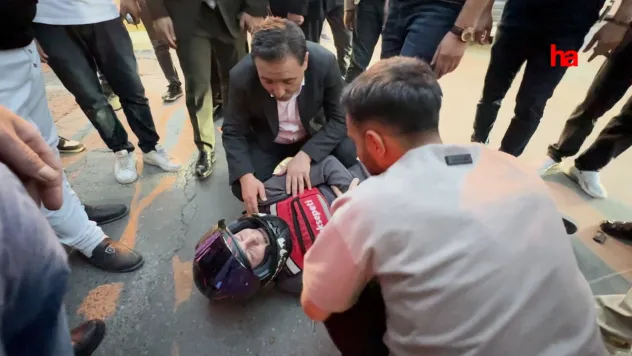 Vali Çiçek, kaza yerinde ekiplere destek verdi