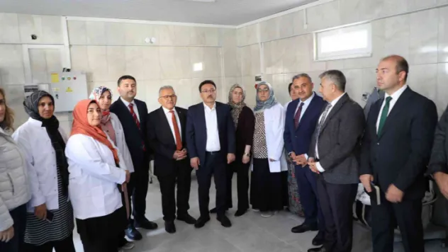 Vali Çiçek'ten Develi Kadın Girişimi Kooperatifi'ne ziyaret