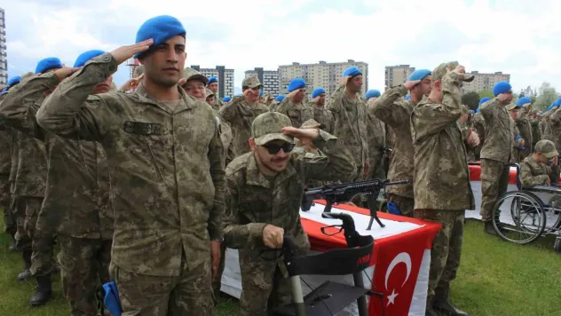 Vatan aşkı engel tanımadı