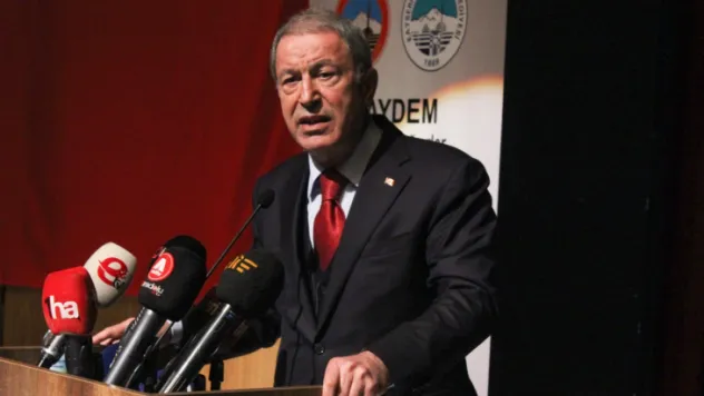 Vekil Hulusi Akar: 'Başaramayacaksınız, kaybedeceksiniz tek kurtuluş adalete teslim olmak'