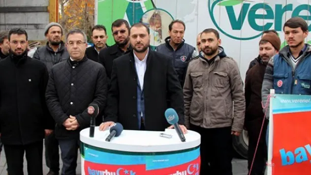 Verenel Derneği'nden Bayırbucak Türkmenleri'ne yardım