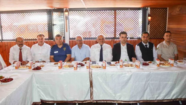 Yahyalı'da bayramlaşma töreni yapıldı