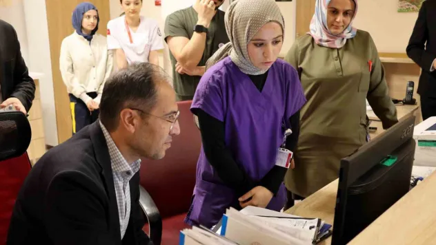 Yahyalı'da sağlık hizmetleri yerinde değerlendirildi