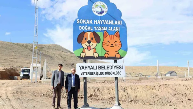 Yahyalı'da Sokak hayvanlarına Yeni Yuva: Doğal Yaşam Alanı Hizmete Açıldı