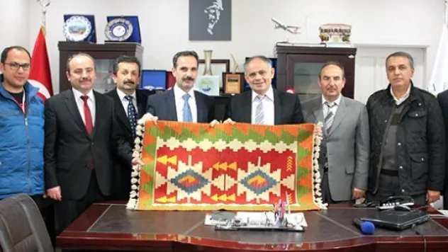 Yahyalı Milli Eğitim'den Başkan Öztürk'e teşekkür ziyareti