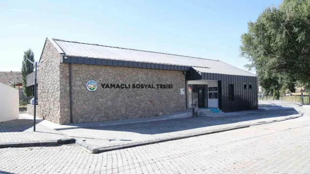 Talas Yamaçlı Sosyal Tesisi açılıyor