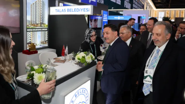 Yapı Fuarında Talas Standına Yoğun İlgi