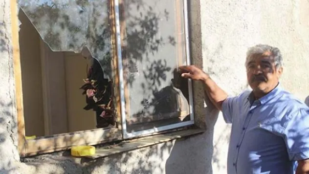 Yarım saatlik dolu yağışı mahallelileri mağdur etti