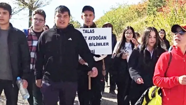 Yeşil Vatan Projesi kapsamında Ali Dağı'nda doğa yürüyüşü