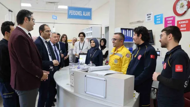 Yeşilhisar'da sağlık hizmetleri değerlendirildi