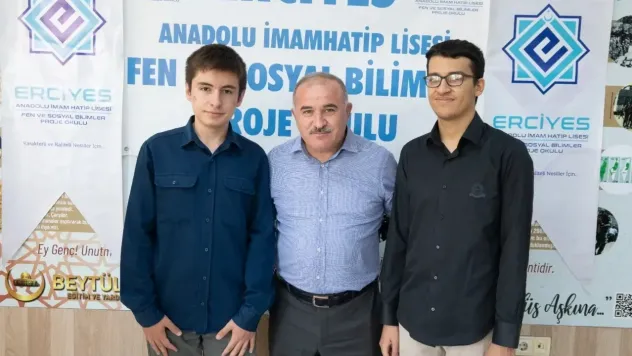 YKS'de dereceye giren Kayserili İmam Hatip öğrencileri Mühendisliği tercih etti