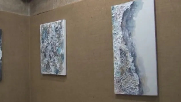 Yüksek Lisans Öğerncisinden Kabartma Tablo Sergisi 