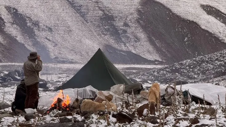 Donma tehlikesi geçiren 5 kampçı kurtarıldı