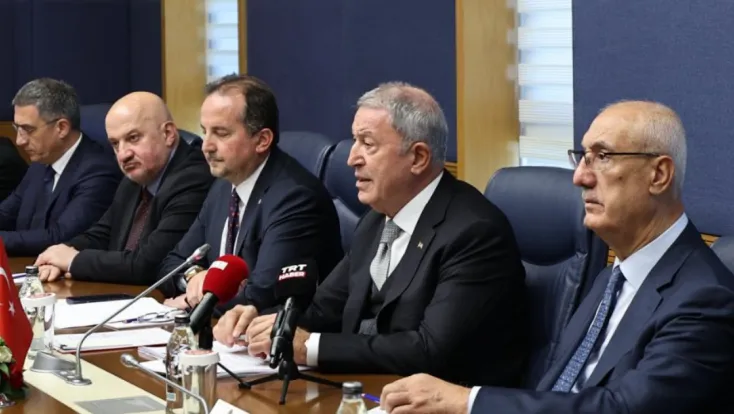 Hulusi Akar, Gürcistan ile Stratejik İş Birliği Görüşmesine Katıldı