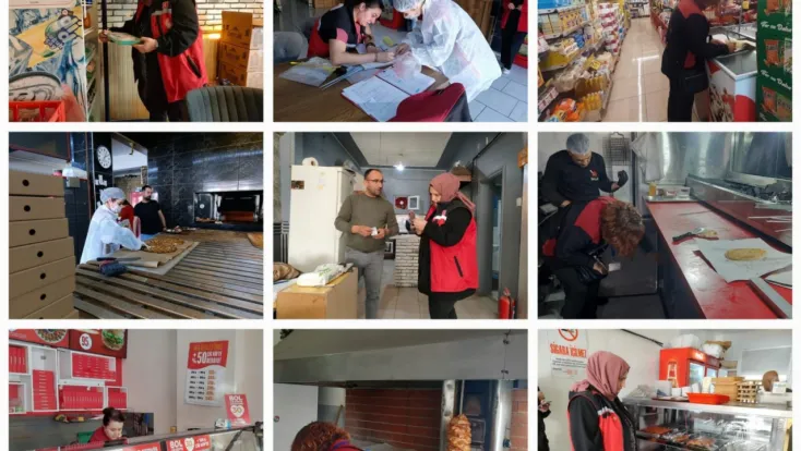 Kayseri’de hafta sonu gıda denetimi sürüyor