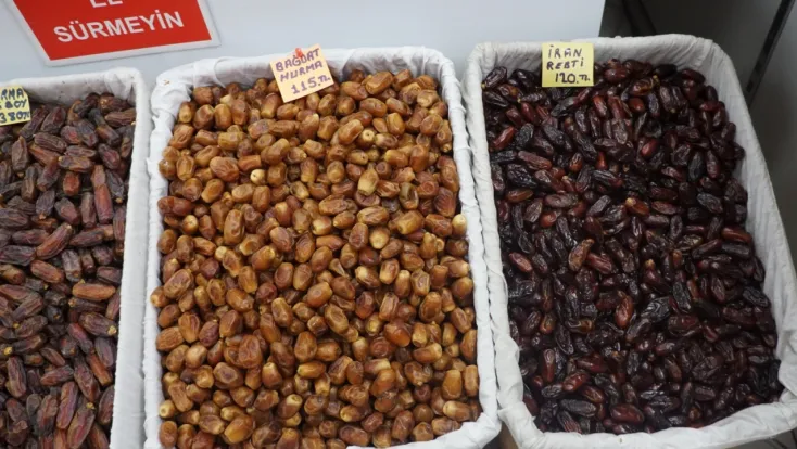 Kayseri’de hurma fiyatları 115 liradan başlıyor