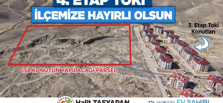 Başkan Taşyapan, 'Nüfus kriterlerine göre en fazla TOKİ'nin yapıldığı ilçe olma gururunu yaşıyoruz'