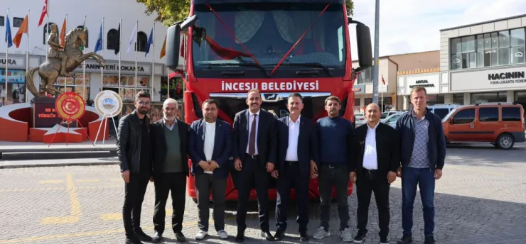 İncesu Belediyesi'ne yeni araç
