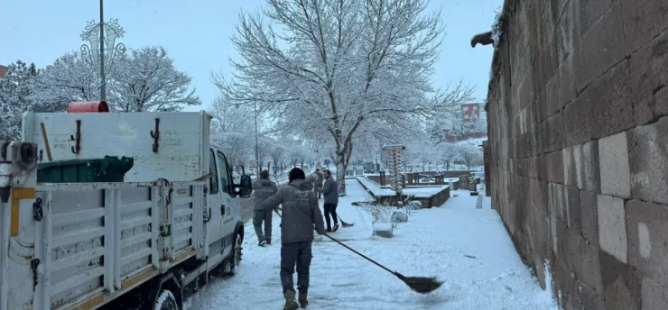 İncesu'da ulaşım aksamaması adına çalışmalar sürüyor