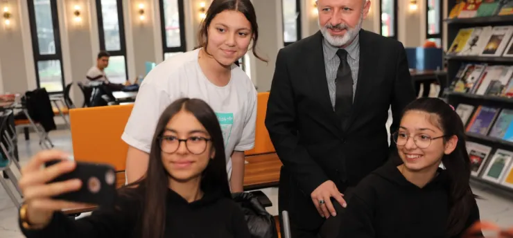 Kocasinan'da toplam 7 adet Sinan Kütüphanesi hizmet veriyor
