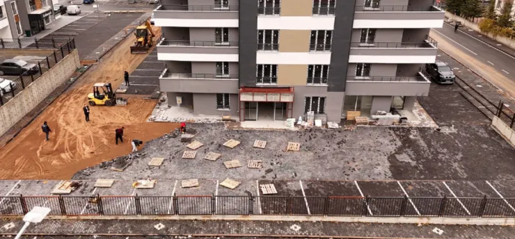 Melikgazi'de Yaşam Alanları Modern Bir Görünüme Kavuşuyor