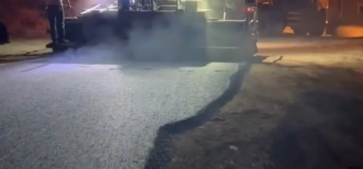 Yeşilhisar'da asfalt çalışmaları tamamlandı