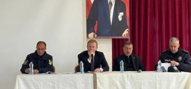 Yeşilhisar'da 'Kış Tedbirleri' görüşüldü