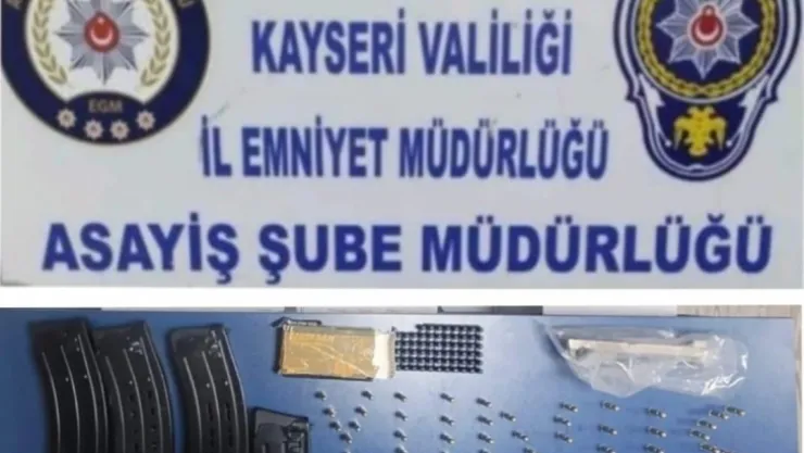 'Yunus'lardan kaçamadılar: 56 adet tabanca fişeği ve uyuşturucu ele geçirildi