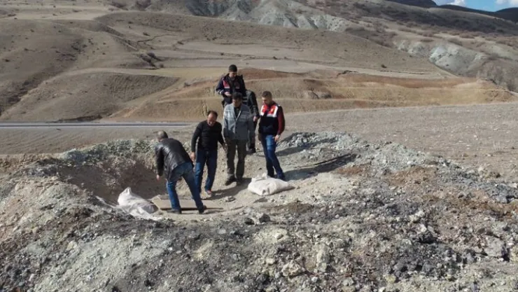 'Bünyan'da Define Operasyonu: 2 Gözaltı