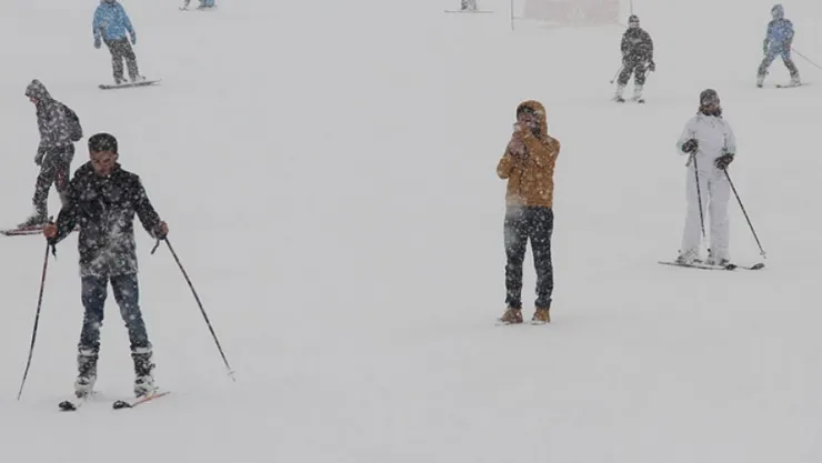 Erciyes'te Kayak Sezonu Uzadı