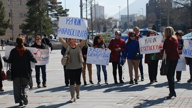 Kayseri'de Kadınlar Günü Etkinliği