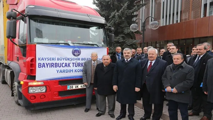 Kayseri Yardımseverlikte          Her Zaman Önde