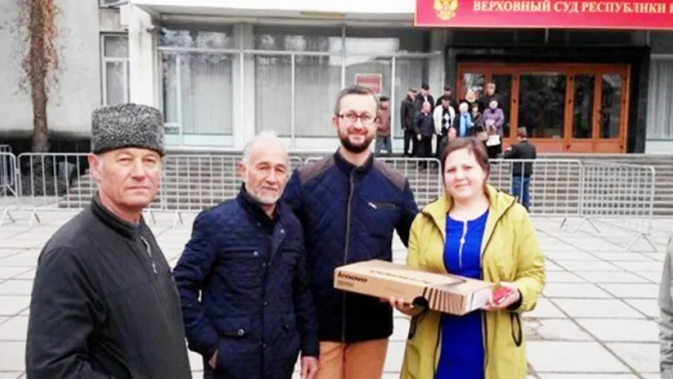 Tutuklu Kırım Tatarlarının ailelerine destek