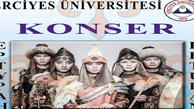 Ünlü Kazak grubu Erturan Kayseri'de