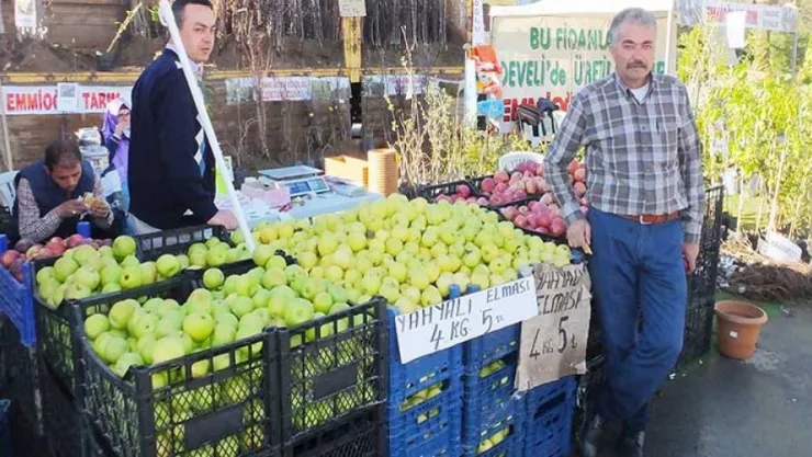 Yahyalı elması yöresel fuarda görücüye çıktı