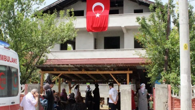 Şehidin evinde yas var
