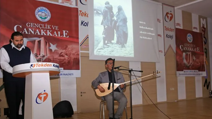 Talas'ta gençlere Çanakkale ruhu projesi