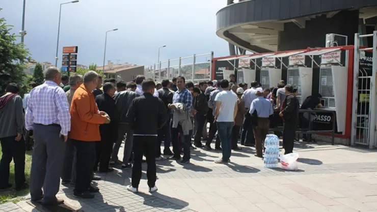 Taraftara bin adet passolig dağıtıldı