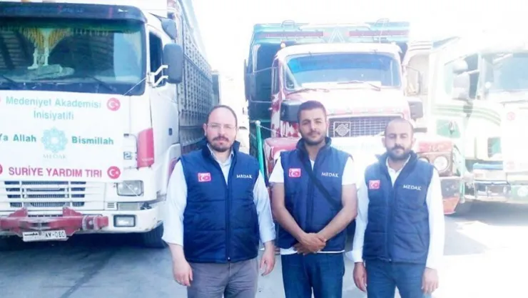 Medeniyet Akademisi'nden Suriye'ye insani yardım konvoyu
