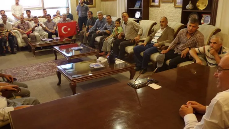 AK Parti İl Başkanlığı'na ziyaret